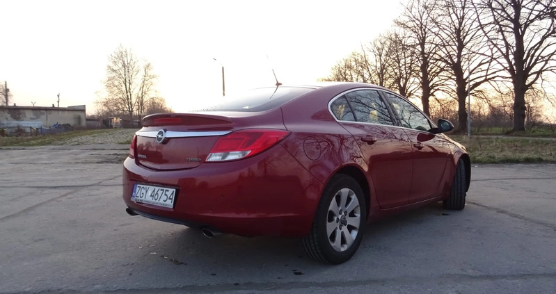 Opel Insignia cena 27000 przebieg: 187000, rok produkcji 2009 z Trzebiatów małe 22